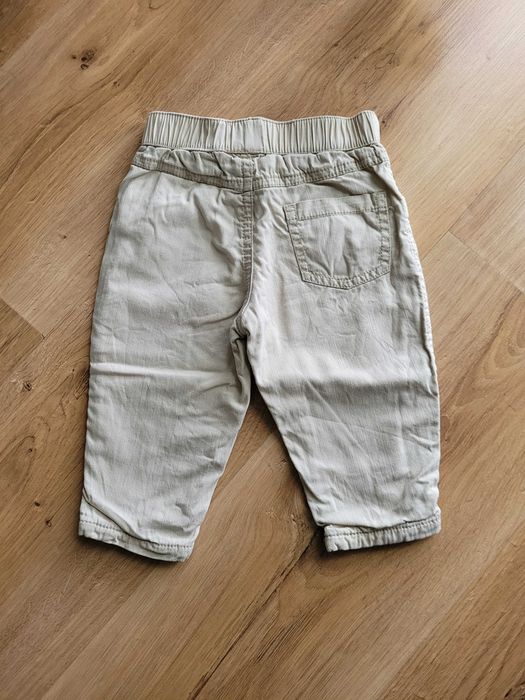 Zestaw niemowlęcy 68 3-6 Zara Next beżowy unisex 3szt