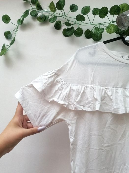 Camisola Branca de Manga Curta