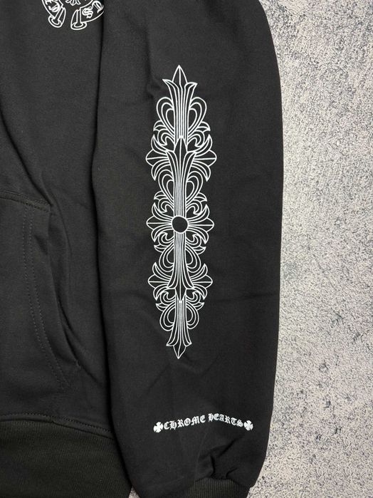 ‼️РОЗПРОДАЖ‼️ Зип худи Chrome Hearts хром хартс | S M L