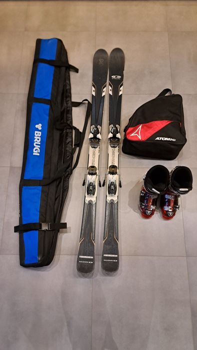 Narty Salomon oraz buty Atomic Hawx + Gratisy