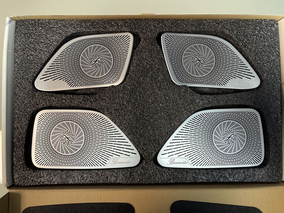 Накладки на дверные карты burmester Mercedes W222 W167 X167