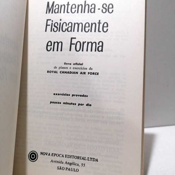 Royal Canadian Air Force – Mantenha-se Fisicamente em forma
