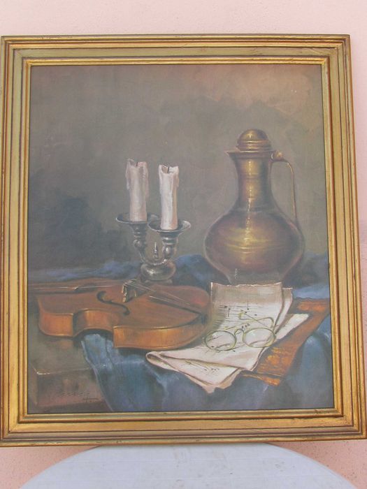 Quadros mesas recheio varios artezenato vintage