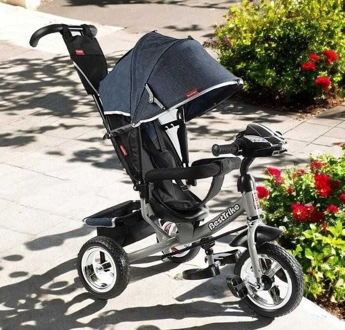 Триколісниий дитячий велосипед коляска трёхколёсный детский