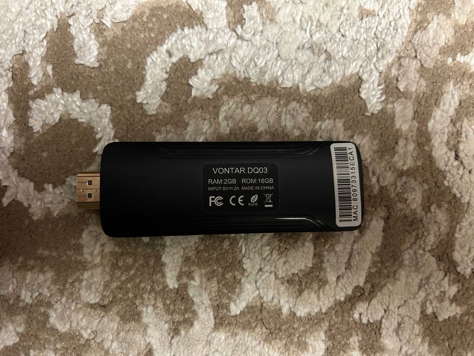 Приставка Vontar DQ03 Tv Stick Smart TV 2/16