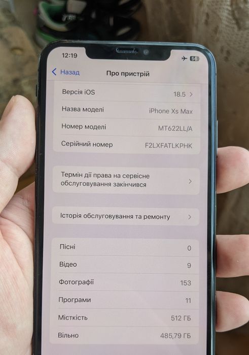 Iphone XS Max 512 gb