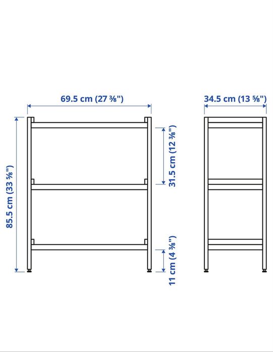 Estante ikea ekenabben