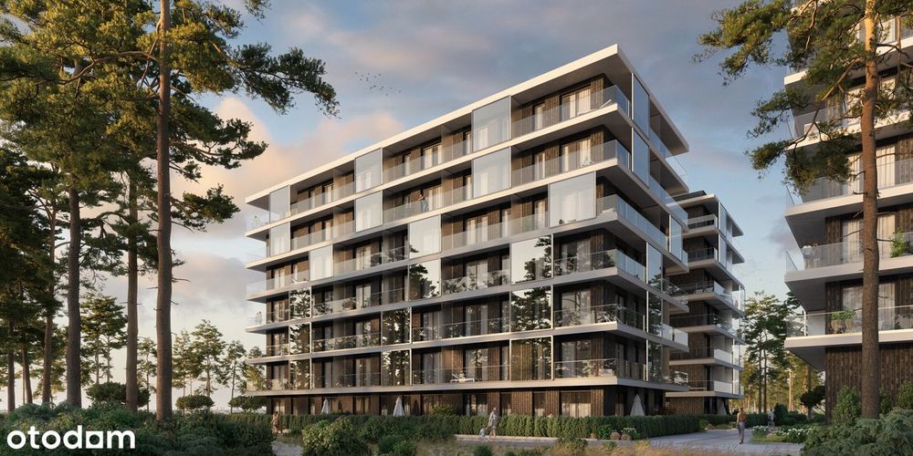 Nowy Apartament nad samy morzem w sosnowym lesie