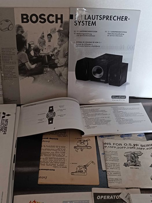 Conjunto de Manuais variados