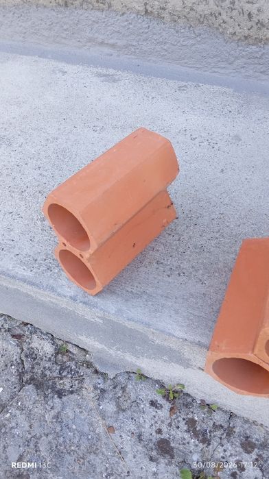 Garrafeira blocos duplos barro