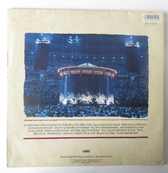 PHIL COLLINS - Serious Hits...Live! (LP Duplo, Mas Falta Um Disco !)