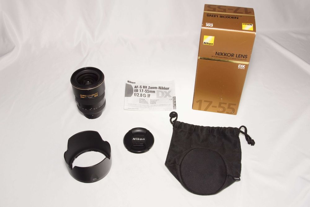 Obiektyw NIKON AF-S Nikkor 17-55mm f/2.8 ED IF SWM BOX # Gwarancja FV