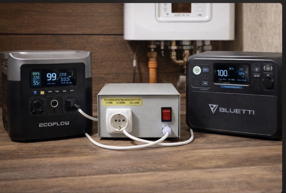 Адаптер Роздільний Трансформатор для запуску котла EcoFlow/інвертора