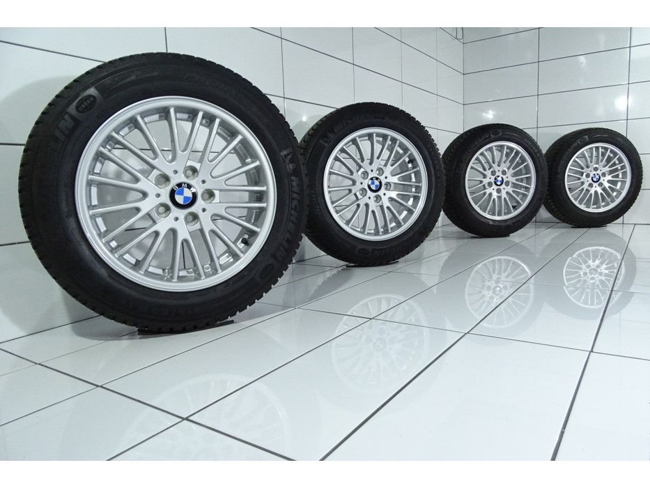 Koła Używane Bmw Oe Styling 110 3401198 Michelin Alpin A4, X3, E83 5X120 Et39 215/60R17 96H [2014] 7,5Mm