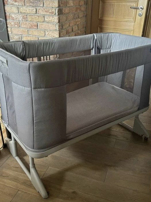 Chicco Next2Me Forever łóżeczko dostawka ciemnoszare