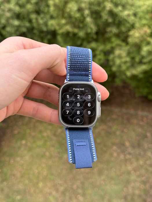 Niebieski Pasek "Trail" do Apple Watch Ultra