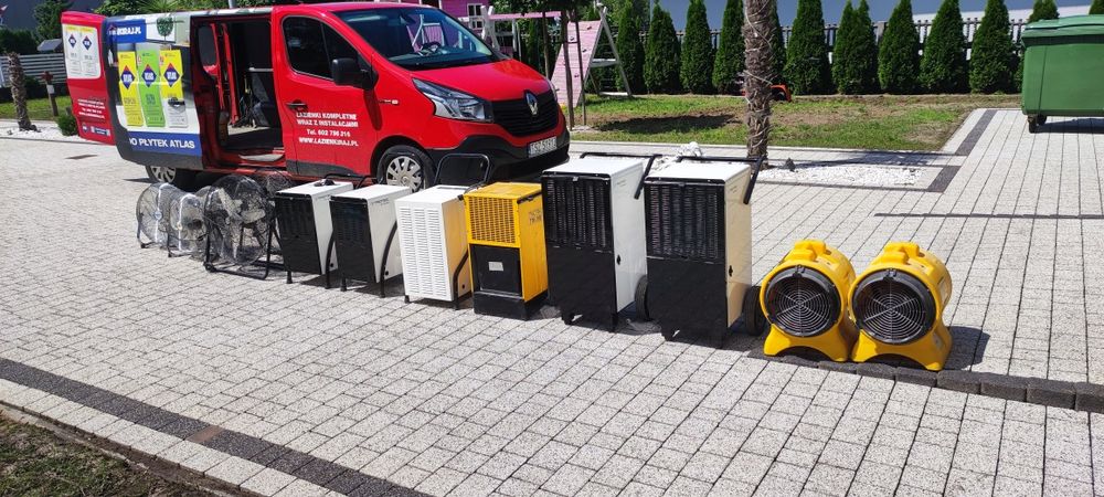 Wynajem Osuszaczy Powietrza, Nagrzewnice Olejowe, Ozonowanie