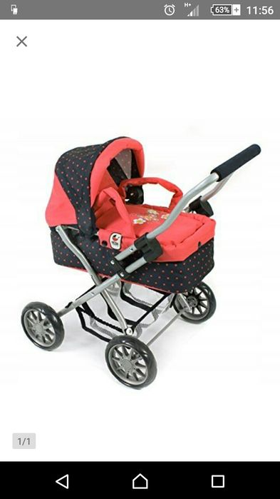 Bayer Chic 2000 Mini wózek dla dziecka dziewczynki lalek na prezent