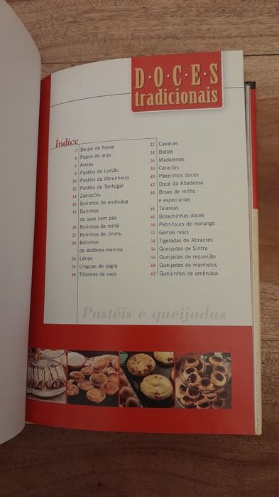 Livro Pastéis e queijadas - doces tradicionais