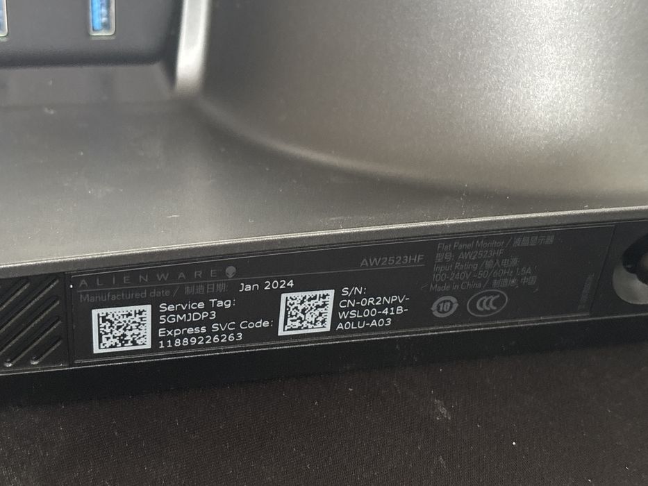 Monitor gamingowy AW2523HF 360Hz