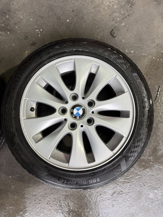 Par de Jantes 16" BMW Originais + Pneus Run-Flat 195/55R16