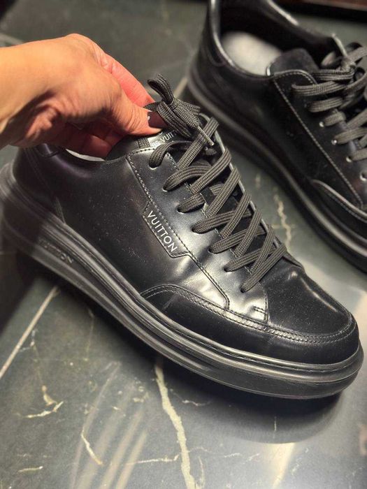 Продам чоловічі кеди Louis Vuitton чорні ОРИГІНАЛ