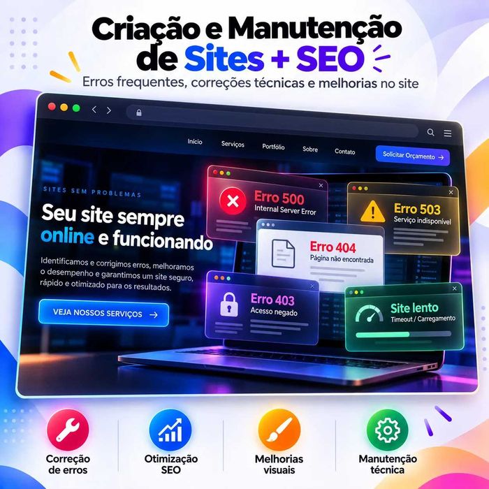 Criação e Manutenção de Sites + SEO