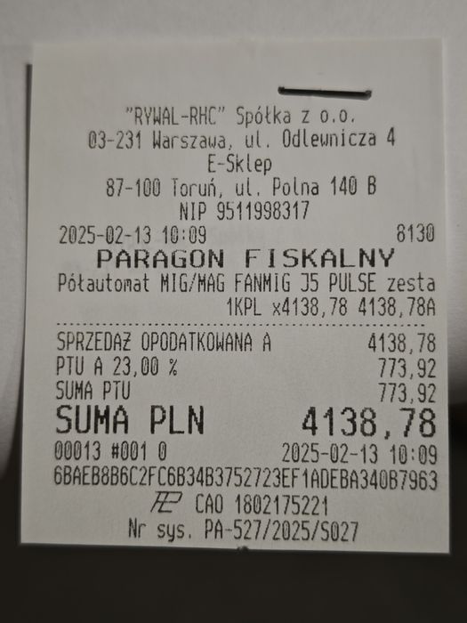 FANMIG J5 Pulse MOST – spawarka MIG/MAG Puls + MMA 230V