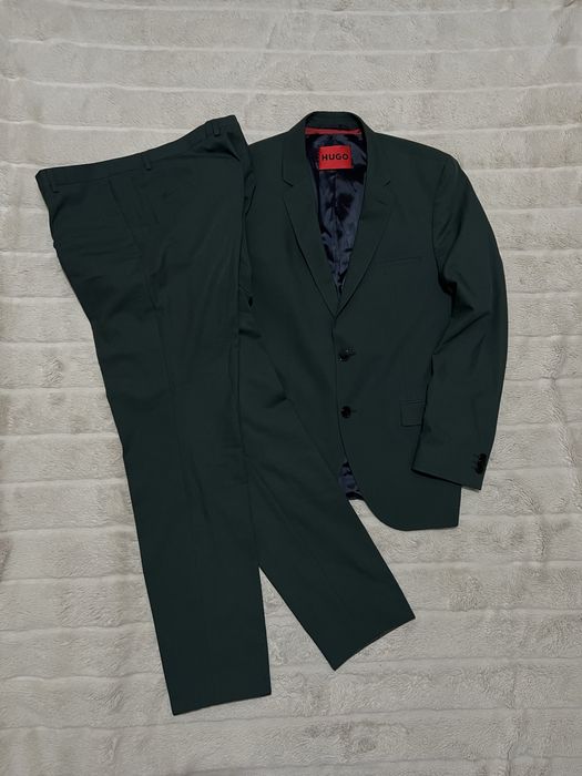 HUGO (M) костюм мужской Arti/Hesten232x зеленый оригинал парадный клас