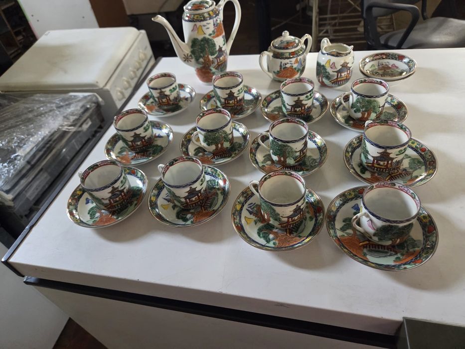 Serviço de café porcelana