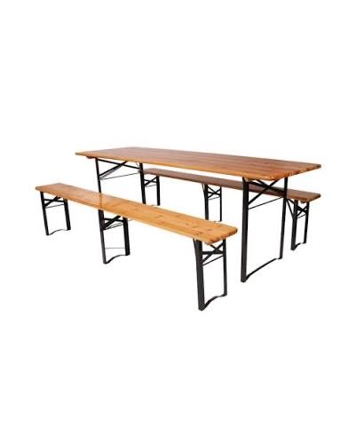 Stół, ławki, zestaw piwny