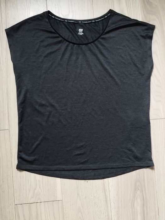 Fajna luźna do ćwiczeń koszulka H&M duża S