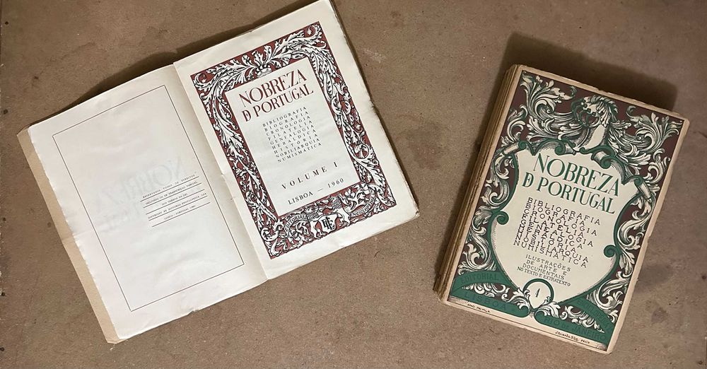 Nobreza de Portugal - Editorial Enciclopédia, Lda (12 Fascículos)
