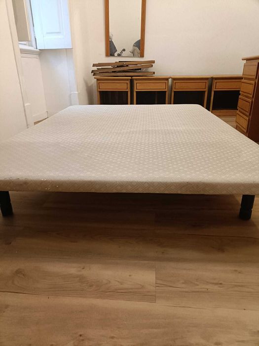 Estrado cama casal