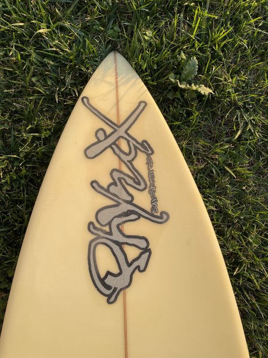 Prancha de surf shaper Leopoldo FCR Radical X+ saco polen+ fato oneil