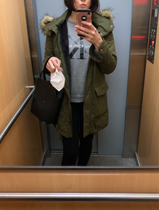 Kurtka parka ONLY rozmiar S