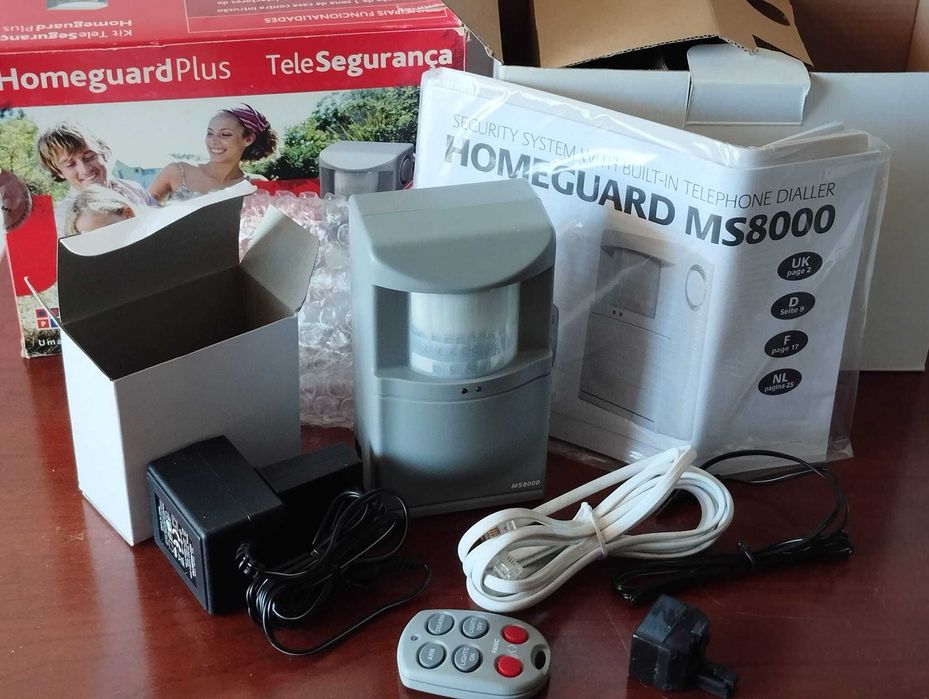 Kit Alarme Homeguard MS8000 - Tele Segurança