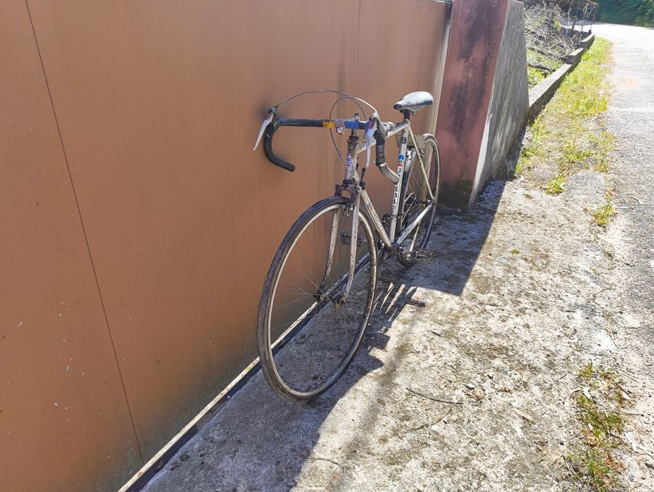 Bicicleta de ciclismo vintage