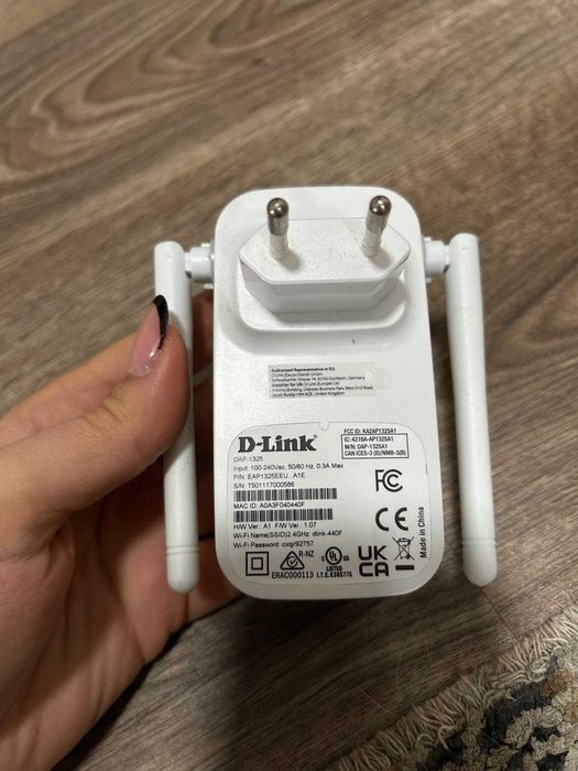 Repetidor Wi-Fi N300 D-Link DAP-1325