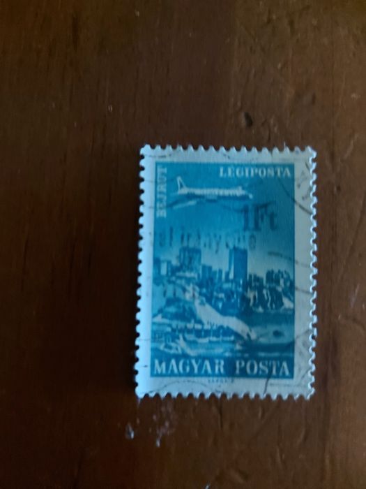 Selo de colecão azul