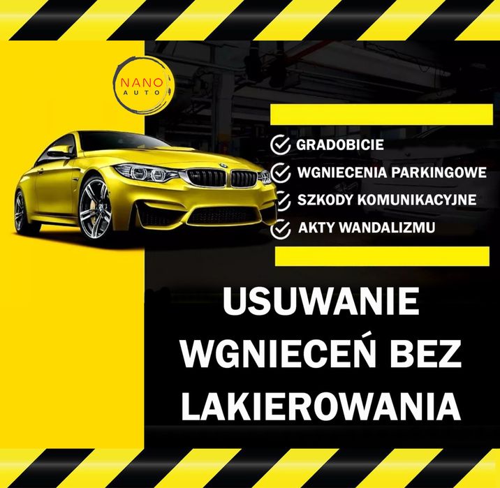 Przyciemnianie szyb. Usuwanie wgnieceń bez lakierowania.