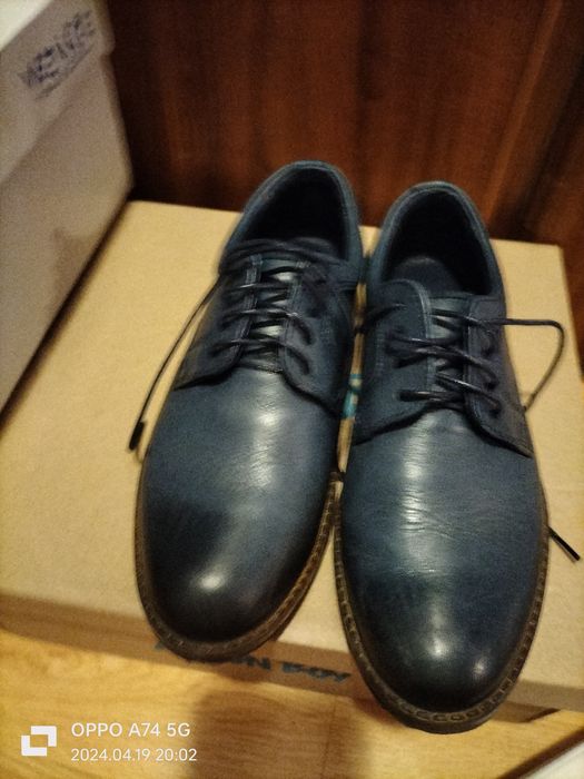 Buty na komunię dla chłopca do garnituru, wyjściowe, eleganckie,