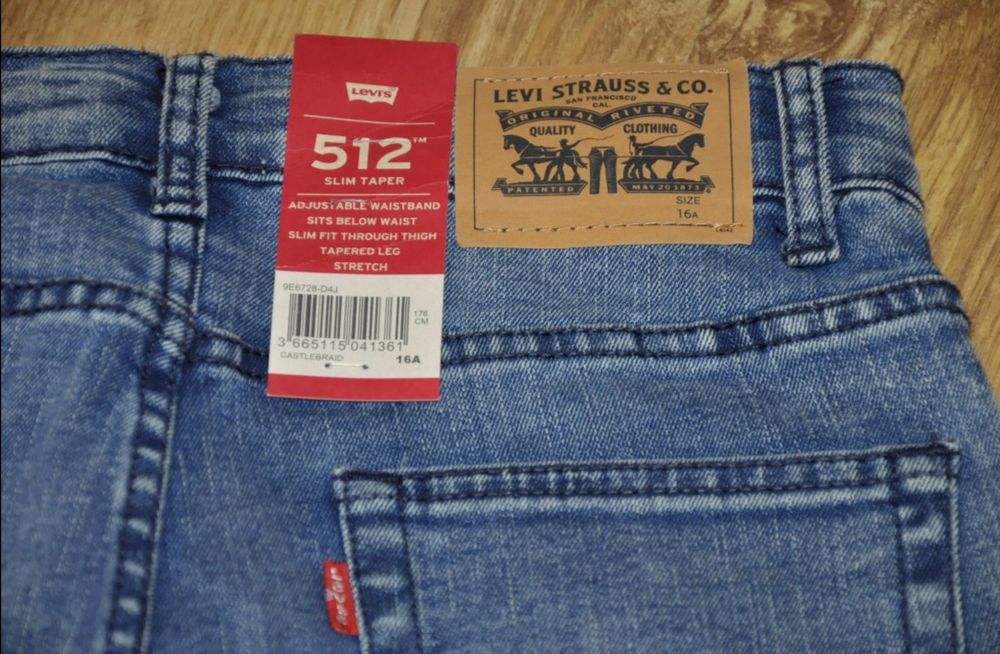 jeansy Levi's 512