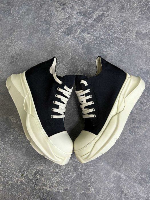 Кеди Rick Owens DRKSHDW Abstract Ramones jumbo lace laces кросівки 43