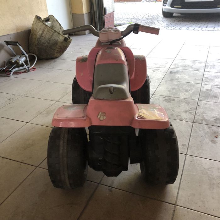 Smoby Quad Dla Dziewczynki na akumulator