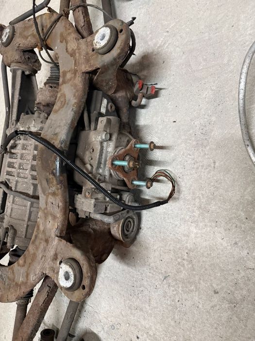 Eixo traseiro Audi a3 8l s3 com diferencial e travagem 256mm