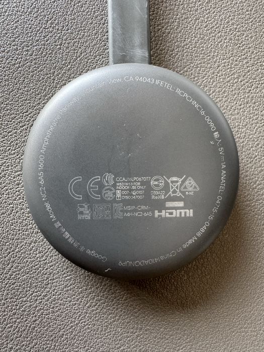 Chromecast como novo