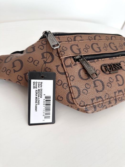 GUESS VEZZOLA belt bag Чоловіча сумка бананка мужская сумочка оригинал
