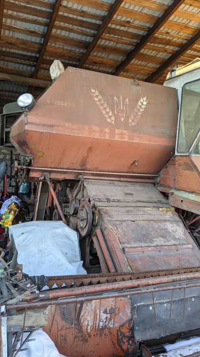 Комбайн СК-5 «Нива» широкі колеса+окремо жатка , кабіна , кпп та мотор