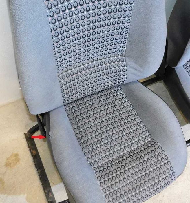 Fotel LEWY PRAWY Microcar Dynamic Mc1 Mc2 KOMPLET